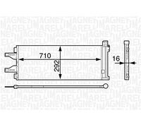 Magneti Marelli Condenseur (climatisation) 350203623000