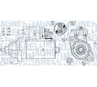 MAGNETI MARELLI Démarreur 1.7 kW Pour VW Polo 1.4 TDI 1.9 SDI Golf V 2.0