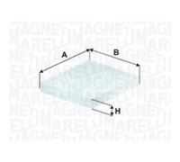 MAGNETI MARELLI D'Habitacle Charbon Actif pour Ford Kuga II Volvo V40 Hayon