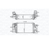 MAGNETI MARELLI Intercooler Llk pour Nissan Juke 1.5 DCI Pulsar Hayon