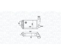 MAGNETI MARELLI Intercooler Pour Fiat Ducato Pritsche/Fahrgestell 244 230