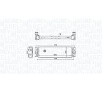 MAGNETI MARELLI Intercooler Pour Mercedes-Benz Sprinter 35-T Fourgon 906 907