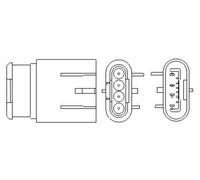 MAGNETI MARELLI Lambda pour Fiat Grande Punto 199_199 Alfa Romeo Giulietta