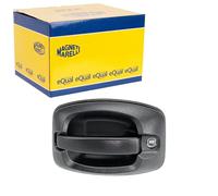 Magneti Marelli MMS0190 Poignée de porte avec cylindre de verrouillage pour Citroën/Fiat/Peugeot, Noir