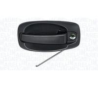 Magneti Marelli Poignée de porte sans cylindre de fermeture (1 pièce) plastique noir porte latérale dch et avant izq