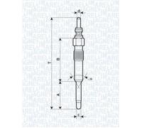 MAGNETI MARELLI Préchauffage pour VW Phaeton 5.0 V10 Tdi 4motion 1.9 Chrysler