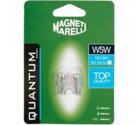 MAGNETI MARELLI QUANTUM ENERGY Lampadine Auto Alogena W5W 12V 5W Attacco W2