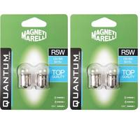Magneti Marelli Quantum Energy Paire d'ampoules de voiture R5W, 12 V, 5 W, prise BA15s (Lot de 2)