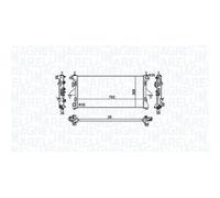 Magneti Marelli Radiateur moteur 350213126900 BM1269