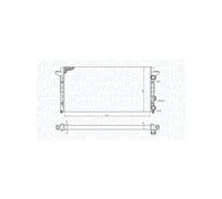 MAGNETI MARELLI Refroidisseur, refroidissement du moteur