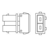 MAGNETI MARELLI Sonde Lambda Non Chauffée Pour VW Golf III 1.8 1.6i