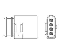 MAGNETI MARELLI Sonde Lambda Règle-sonde Convient pour Audi A4 1.8 3.0 Quatro S4