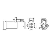 MAGNETI MARELLI Sonde Lambda Règle-sonde Convient pour Ford Galaxy 2.3 16V 2.0i