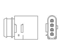 MAGNETI MARELLI Sonde Lambda Régulatrice Pour Audi TT 1.8 T Quattro S3 1.6