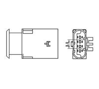 MAGNETI MARELLI Sonde Lambda Régulatrice Pour MINI Mini Cooper One Works John