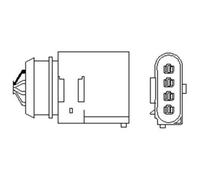 MAGNETI MARELLI Sonde Lambda Régulatrice Pour VW Golf IV 2.0 1.8 T 2.5 1.4 1.6