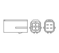 MAGNETI MARELLI Sonde Lambda Régulièrement pour Kia Sportage 2.0 16V 4WD 2.0i