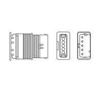 MAGNETI MARELLI Sonde Lambda Sonde Régulièrement Convient pour BMW 3er 320i 328i