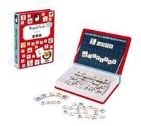 Janod - Magneti'Book Alphabet - Jeu Éducatif Magnétique 144 Pièces - Version Espagnole - Dès 3 Ans, J02714