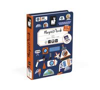 Magneti'book cosmos, 52 magnets bleu nuit / orange TU