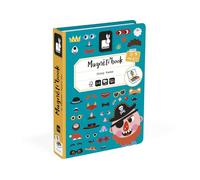Magnéti'Book Crazy Faces Garçon, 70 Magnets