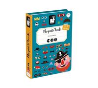 Magnetibook Crazy Faces Garcon - JANOD - NEUF