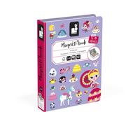 Magnéti'book Princesses, 55 Magnets Violet TU