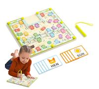 Magnetic Alphabet Maze Letter Puzzle - Travel Sensory Play Game, Educational Alphabet Learning Toy | for Children Aged 3+, Girls and Boys, Portable, Interactive, Cognitive Development, Fun, Cl