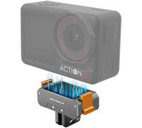 Magnetic Aluminum Quick Release Mount for DJI Osmo Action 5 Pro/4/3 with 1/4" Screw for DJI Action Accessories (Pack of 1)