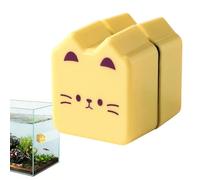 Magnetic Aquarium Cleaner, Strong Magnet, 1.38x1.57 inches Algae Scraper Brush Scrubber, Home Accessories for Gravel Sand Water Stains Dirt, Fish Tank School Party, Best Cleaning Tools for Family Use