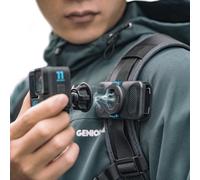 Magnetic Backpack Mount Quick Release for GoPro, 360° Rotation, Quick Clip Mount Compatible with GoPro Hero 13,12,11,9,8,7,6,5,DJI Action 5Pro/4/3 and More