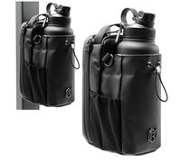 Magnetic Bag Company - Porte-Bouteille pour Homme et Femme | Sac de Sport pour Voyage, Travail et Sport | Gardez Les Articles Hors du Sol Sale avec Fixation magnétique, Noir, 9.7 x 4.4 x 5.8, Sac à