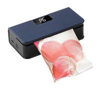 Magnetic Bag Sealing Machine - 6 Level Food Resealer With Bag Cutting Function Rechargeable Heat Clip For Snacks Chips Sandwich Storage Kitchen Fridge