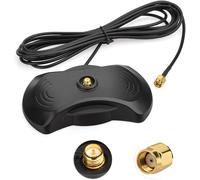Magnetic Base Support Antenna 2.4GHz WiFi/GSM/3G/4G LTE with Connector RP-SMA Female Cable 3m