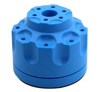 Magnetic Bit Holder - 14-Hole 360 Rotating Storage, Screwdriver Holder for Tool Organization, Stable Drill Stand, Metal Storage Base with Smooth Rotation Bearing, Rotating Organizer for Arranging Bits