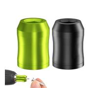 Magnetic Bit Holder - Aluminum Alloy Demagnetizer | Screw Ring Screwdriver Bit Holder For Screwdriver Hex Shank Repair Work Furniture Assembly Workshop Electrician