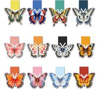 Magnetic Bookmarks,Magnetic Bookmarks, Butterfly Style Magnetic Page Markers For Kids,Teachers,Students,Book Lovers,Nature Fans