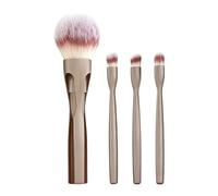 Magnetic Brush Set - 4 in 1 Makeup Kit for Blending | Portable Synthetic with Smooth Bristles, Professional Face Eye Powder Tool, Compact Cosmetic Accessory for Beginners Birthday Party