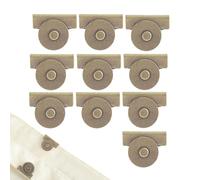 Magnetic Buckle, Bag Closure with Seamless Installation and Strong Adsorption for Secure Fashion Accessories, Durable Metal Fastener, Magnetic for Men Women Leather Sewing