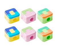 Magnetic Cable Organizer - 6 Pieces Adhesive Desk Cable Management Clips | Desktop Wire Holder Set, Perfect for Office School Dorm Apartment Study Countertops Nightstand, 30g 2x2x1.4cm Multicolor ABS