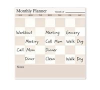 Magnetic Calendar for Refrigerator Dry Erase Schedule Planning Board