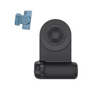 Magnetic Camera Handle Bluetooth Bracket, Wireless Shutter Button Hand Grip Hand Phone Shutter, 3 in 1 Smart Bluetooth Selfie Stick Handle Holder, Magnetic Wireless Desktop Charging Dock (Black)