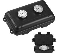 Magnetic Car Key Ring,Waterproof Magnetic Key Box,Black,Shockproof Waterproof And Shock Resistant Outdoor For Watches,Keys,Data Cables