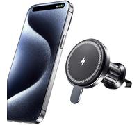 Magnetic Car Mount With Charging Function, Wireless Qi For Iphone 16/16 Pro/16 Pro Max/16 Plus/15/14/13/12, Magnetic Wireless Charger