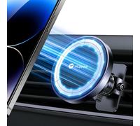 Magnetic Car Phone Holder [12 Strong Magnets N55] Compatible With Iphone 13/12 Magsafe