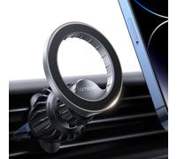 Magnetic Car Phone Holder, [20 X N52 Magnets] 360° Rotation, Improved Metal Hook, Magnetic Phone Holder With Air Vent For Iphone 16 15 14 Huawei, Other Smartphones