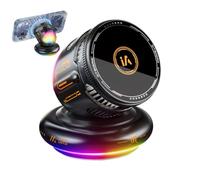 Magnetic Car Phone Mount, 15W Cooling Wireless Charger, Phone Holder