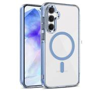 Magnetic Case for Galaxy A55 5G with MagSafe, Clear TPU+PC Phone Cover
