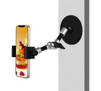 Magnetic Cell Phone Holder, 7"" Foldable Golf Cart Tractor Car Truck Boat Gym Phone Holder Compatible With Iphone Samsung Mobile Phones