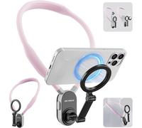 magnetic cell phone holder neck holder pov vlog phone holder selfie stand handsfree neck holder chest tripod neck mount recording